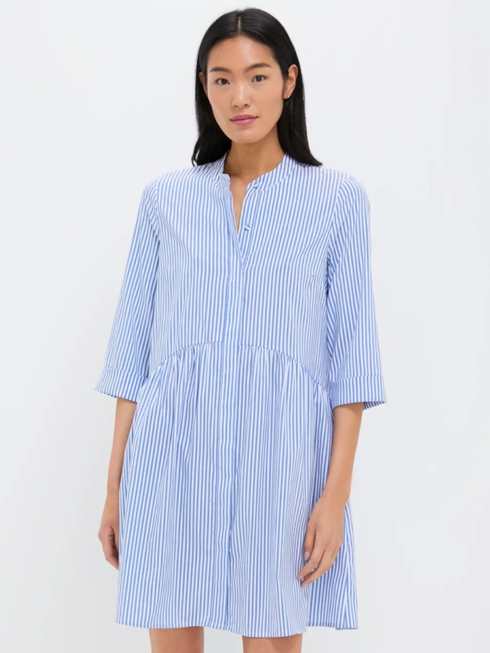 Tuckernuck Blue Stripe Royal Shirt Dress